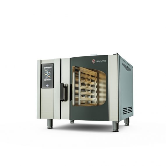 Cuptor Convectie Gaz 6 Tavi GN 1/1 Panou Control Touchscreen