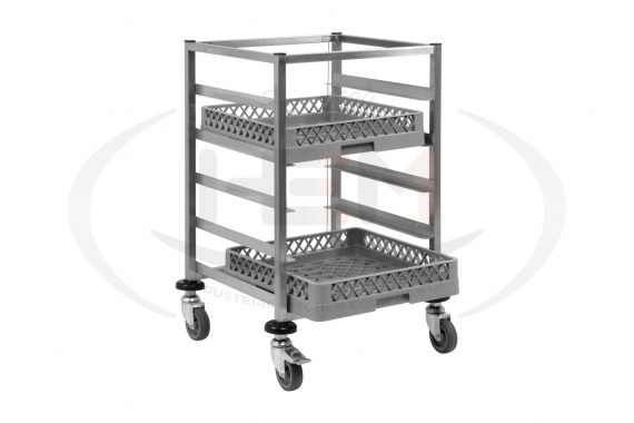 Carucior Inox Transport Cosuri 56x55x90 Cm