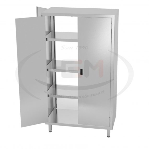 Dulap Inox Trecere 2 Fete Cu Usi Batante 100x50x180