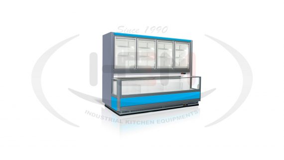 Vitrina Congelare Verticala ARIEL COMBI 375 Cm