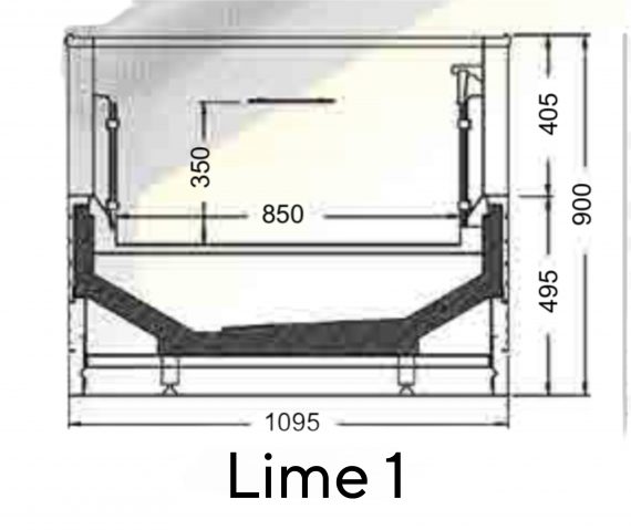 Insula Congelare LIME 250 Cm