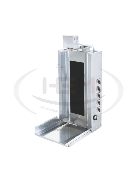 Aparat Shaorma Electric Cu 5 Rezistente Si Motor Sus
